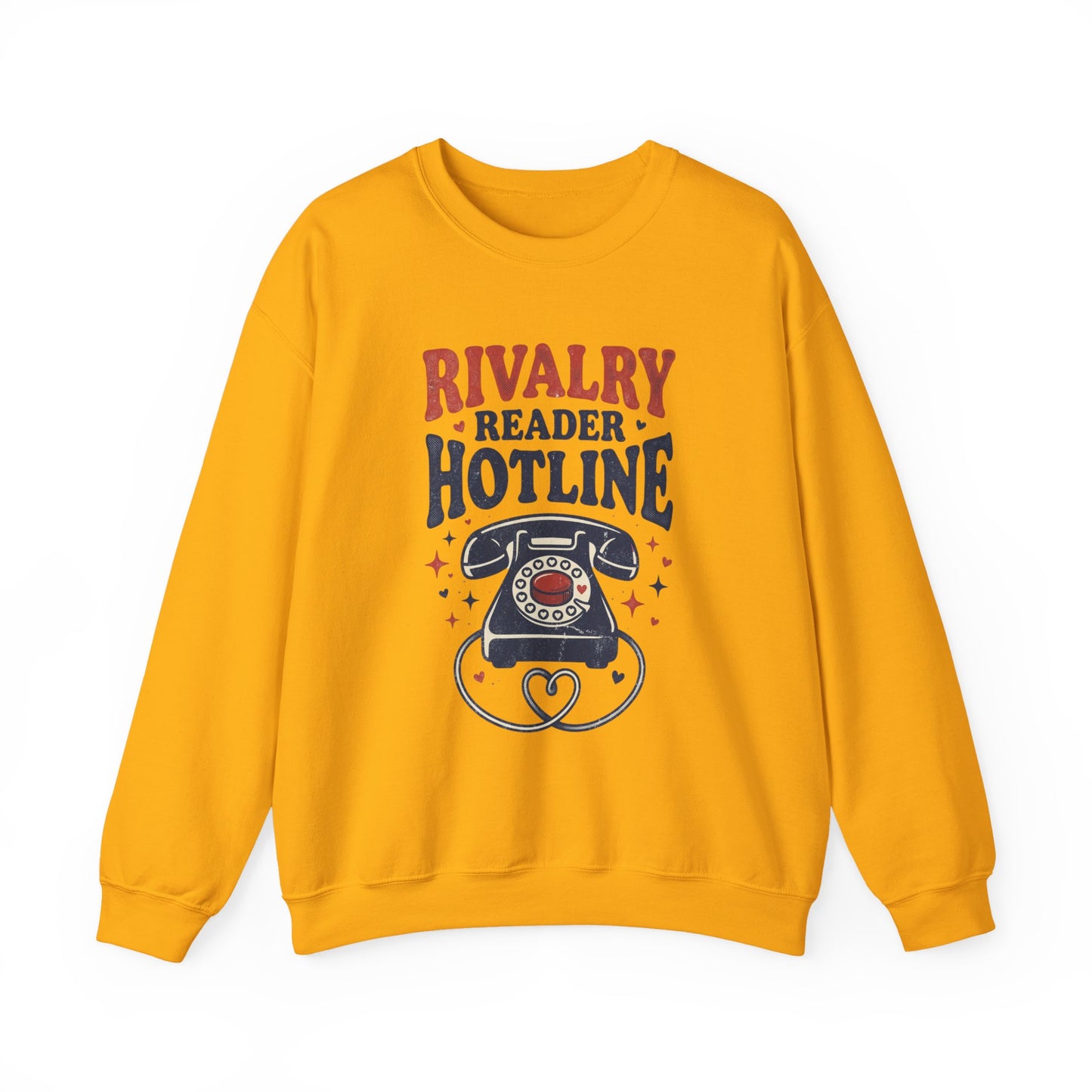 Rivalry Reader Hotline Sweatshirt, Hockey Romance Booktok Crewneck, Sports Romance Reader Pullover