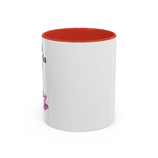 'I Am A Woman In STEM' Accent Coffee Mug