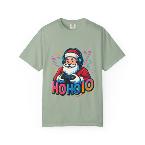 'Ho Ho Ho' Gamer Santa Unisex T-shirt