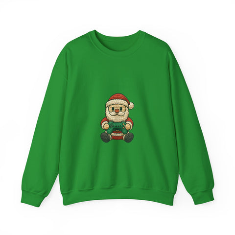 Cozy Santa Sweatshirt, Unisex Christmas Crewneck, Holiday Apparel, Festive Gift, Winter Wardrobe Staple