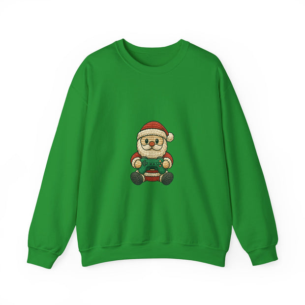 Cozy Santa Sweatshirt, Unisex Christmas Crewneck, Holiday Apparel, Festive Gift, Winter Wardrobe Staple