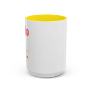 'Libra' Zodiac Accent Coffee Mug