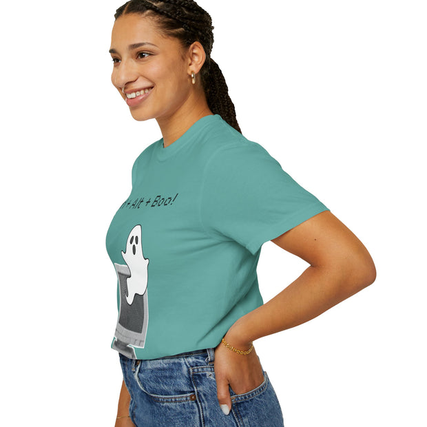 'Ctrl + Alt + Boo!' Unisex T-shirt