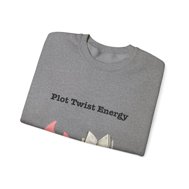 'Plot Twist Energy' Unisex Crewneck Sweatshirt