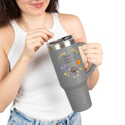 'Mercury in Retroshade: It's Not Me, It's The Planets' Insulated Travel Mug, 40oz