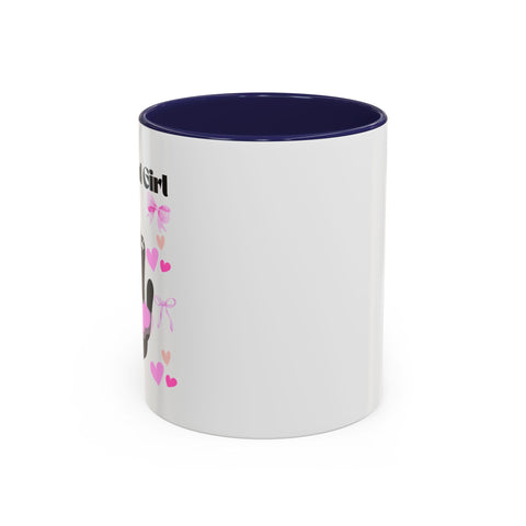'Meowgical Girl' Accent Coffee Mug