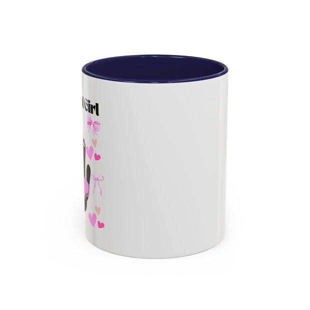 'Meowgical Girl' Accent Coffee Mug