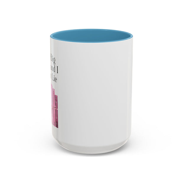 'I Like Big Books and I Cannot Lie' Accent Coffee Mug