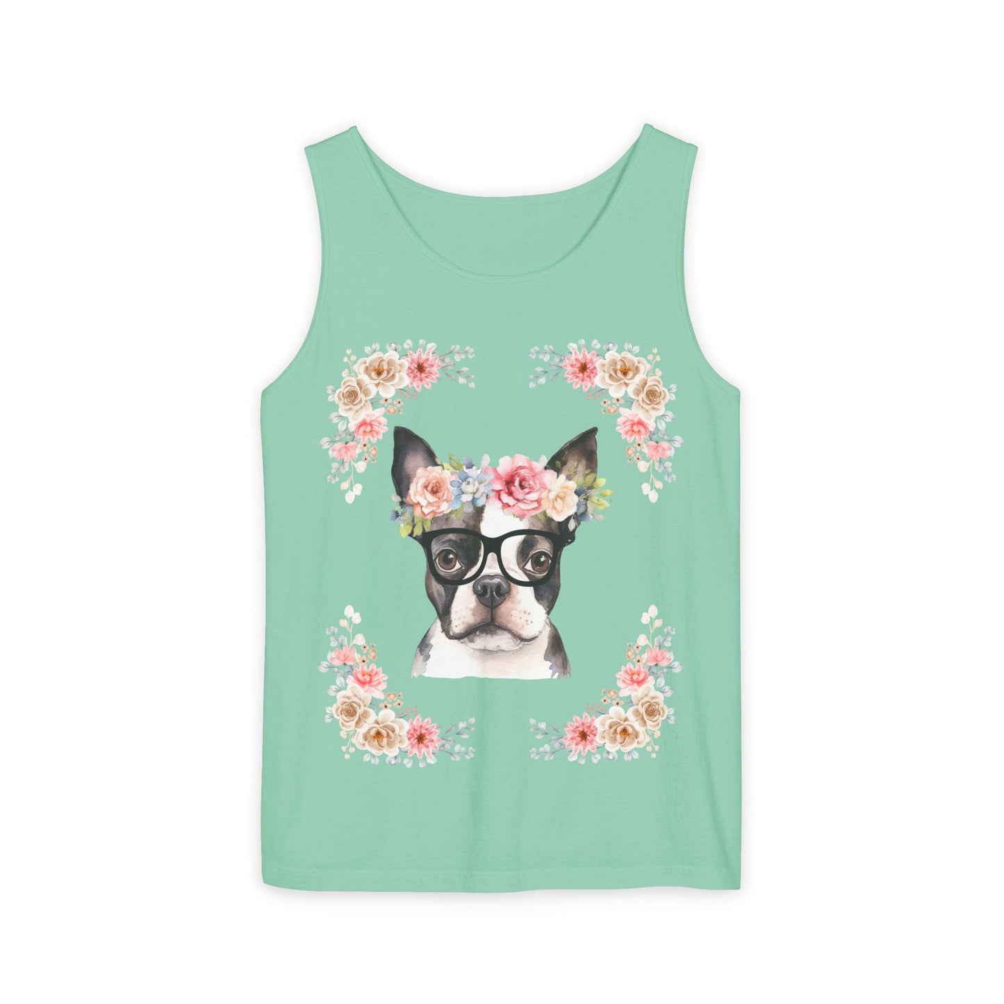 Geeky Goddess French Bullldog Unisex Tank Top