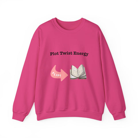 'Plot Twist Energy' Unisex Crewneck Sweatshirt