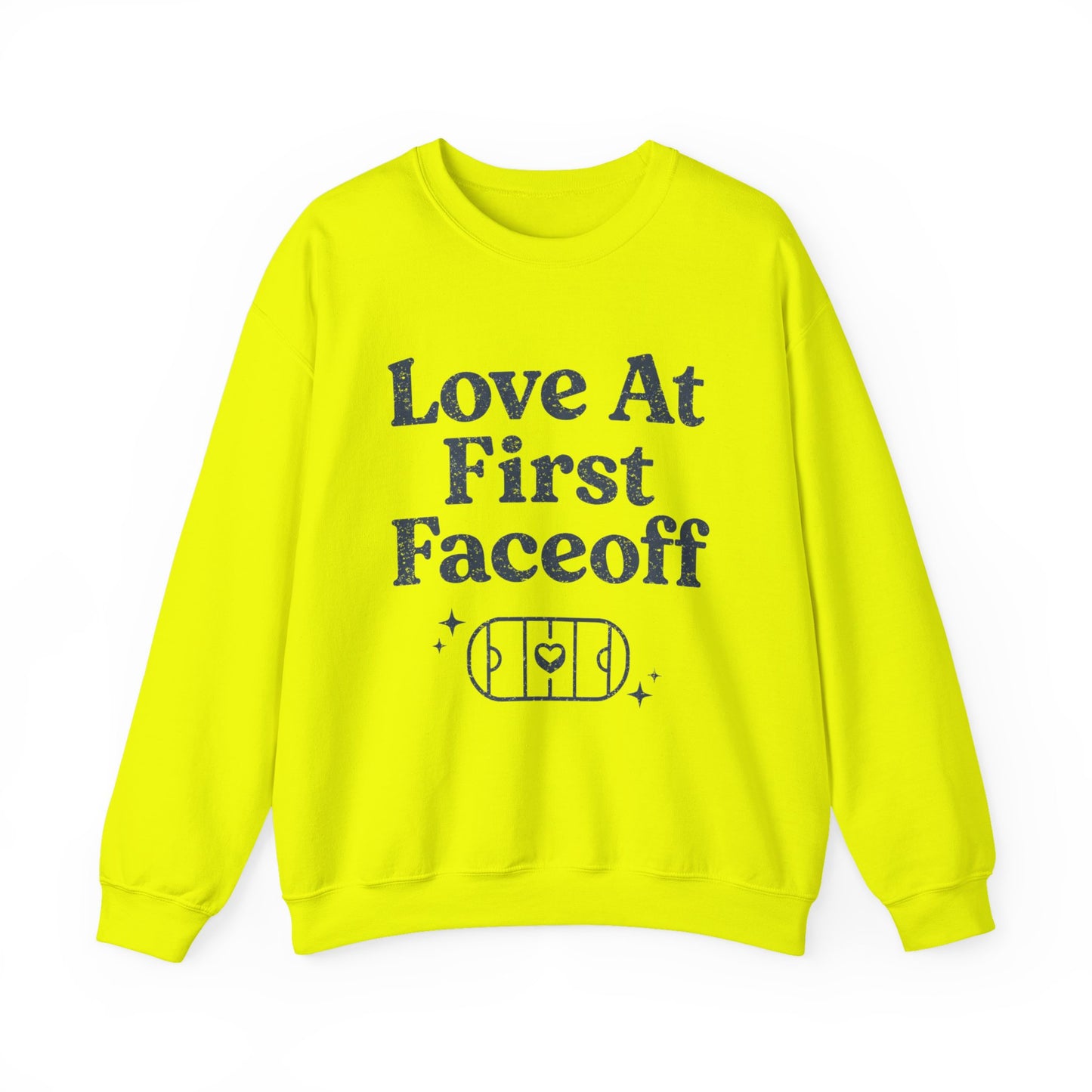 Love At First Faceoff Sweatshirt, Hockey Romance Booktok Crewneck, Sports Romance Reader Pullover