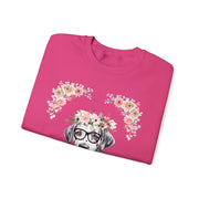 Geeky Goddess Dalmatian Unisex Crewneck Sweatshirt