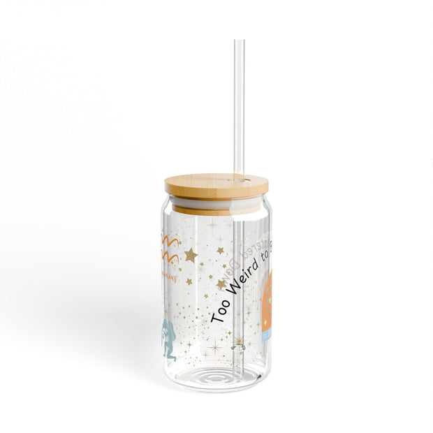 Aquarius 'Too Weird To Be Watered Down' Sipper Glass