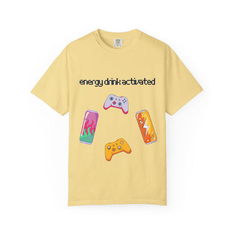 'Energy Drink Activated' Gamer Unisex T-Shirt