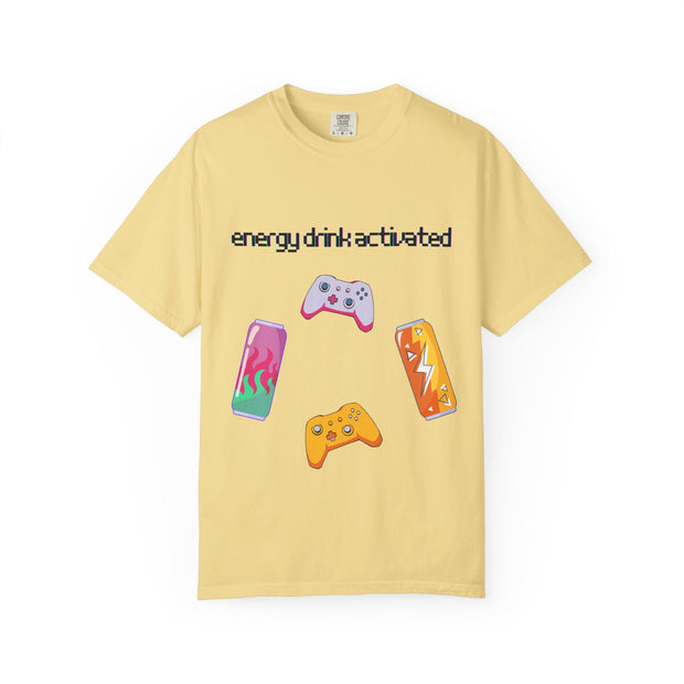 'Energy Drink Activated' Gamer Unisex T-Shirt