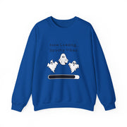 'Now Loading..Spooky Vibes' Unisex Crewneck Sweatshirt