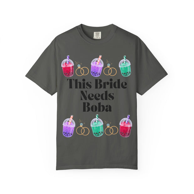 'The Bride Needs Boba' Unisex T-Shirt