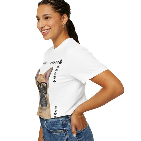 Geeky Good French Bulldog Unisex T-Shirt