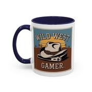 'Wild West Gamer' Accent Coffee Mug