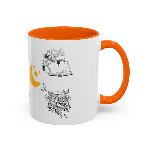 'Just One More Chapter' Accent Coffee Mug