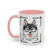 Geeky Good Siberian Husky Accent Coffee Mug
