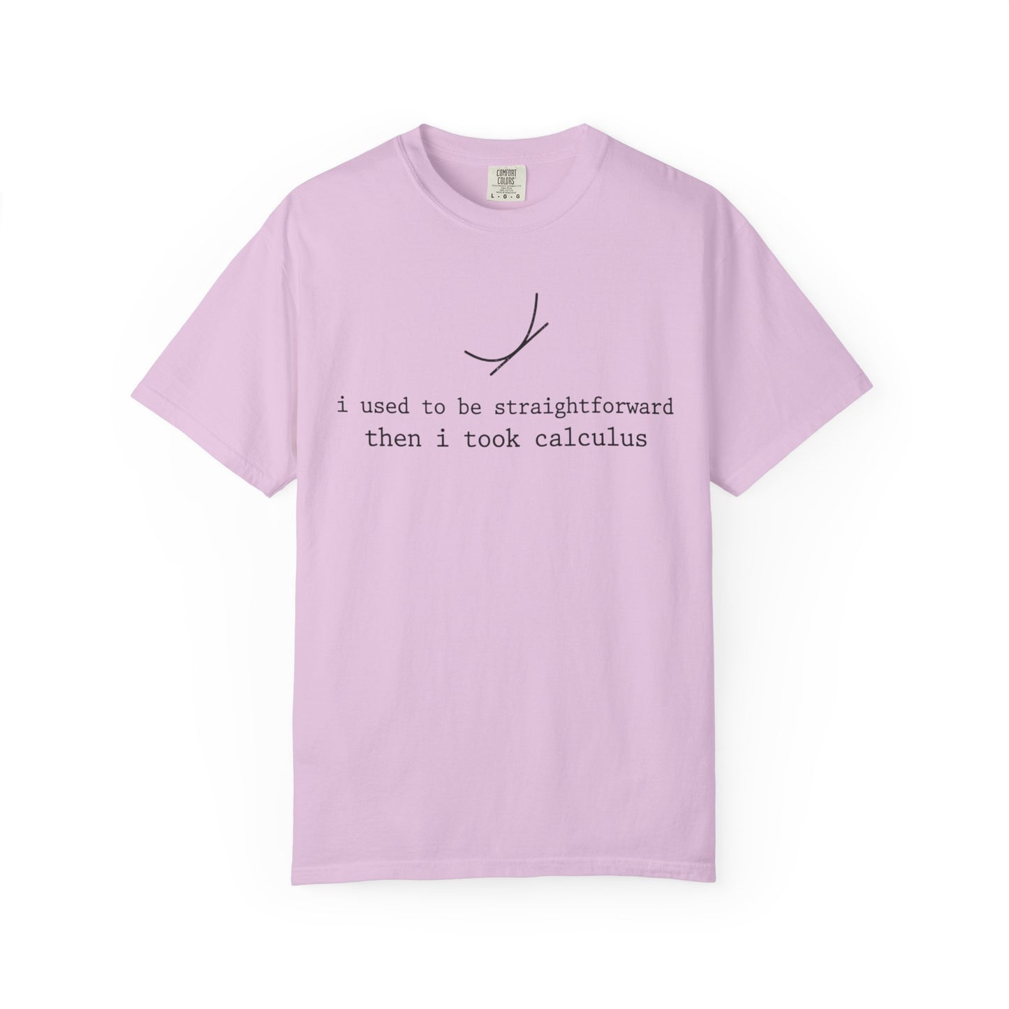 I Used to Be Straightforward Then I Took Calculus T-Shirt, Funny Math Pun Tee, Calculus Student Shirt, STEM Graphic Tee, Math Teacher Gift
