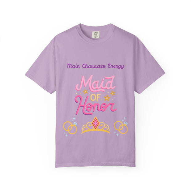 'Main Character Energy: Maid of Honor' Unisex T-Shirt