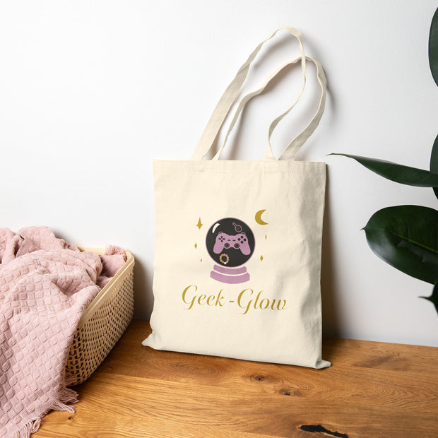 Geek-Glow Cotton Canvas Tote Bag