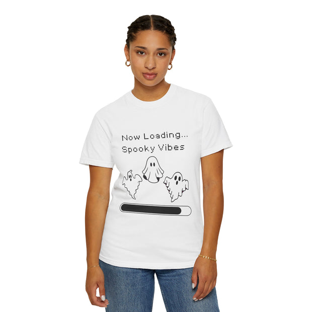 'Now Loading...Spooky Vibes' Unisex T-Shirt