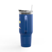 'Leveling Up My Tan' Insulated Travel Mug, 40oz