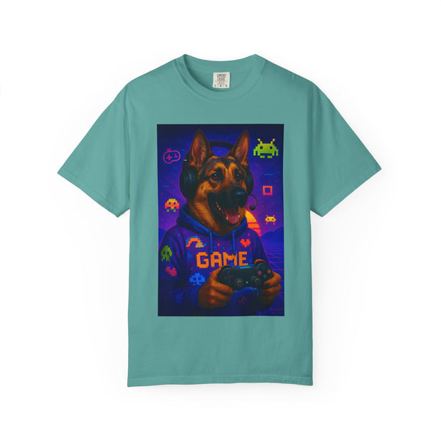 Game On German Shepard Unisex T-shirt