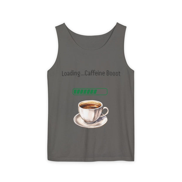 'Loading...Caffeine Boost' Unisex Tank Top
