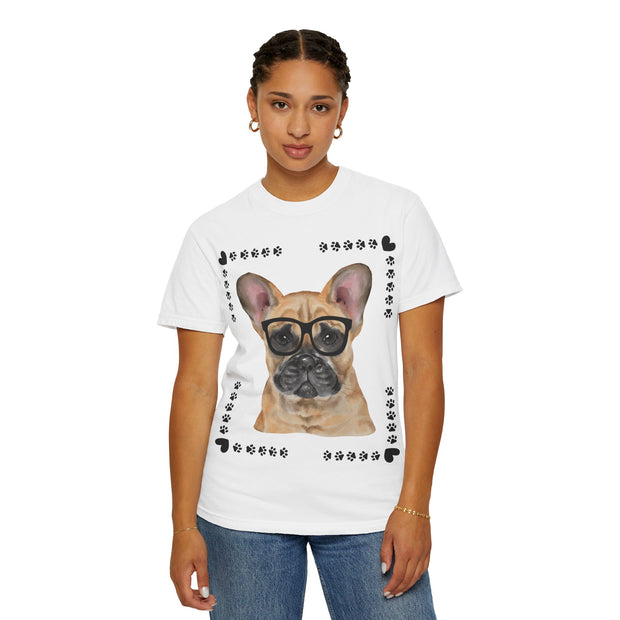 Geeky Good French Bulldog Unisex T-Shirt