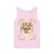 Geeky Goddess Pomeranian Unisex Tank Top