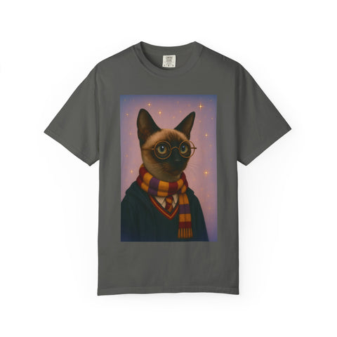 Pawgwarts Siamese Cat Unisex T-Shirt