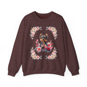 Geeky Goddess Yorkie Unisex Crewneck Sweatshirt