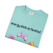 'Energy Drink Activated' Gamer Unisex T-Shirt