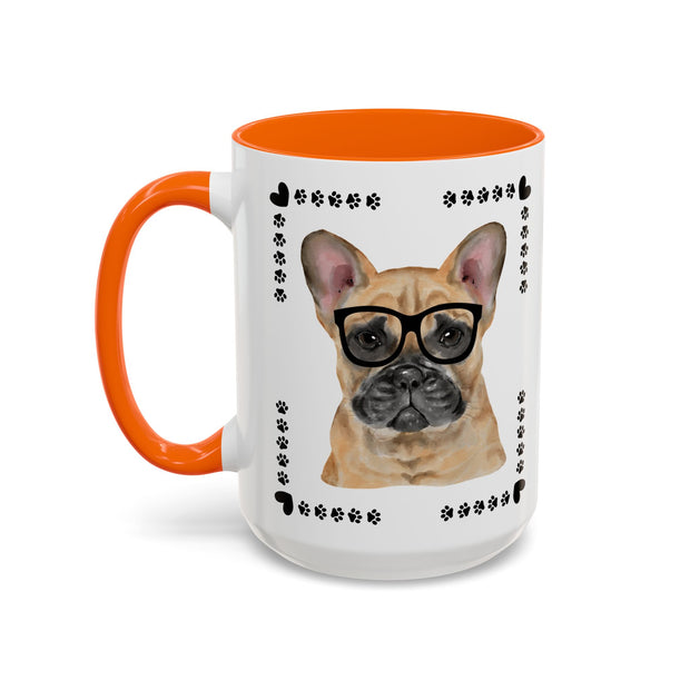 Geeky Good Pug Accent Coffee Mug