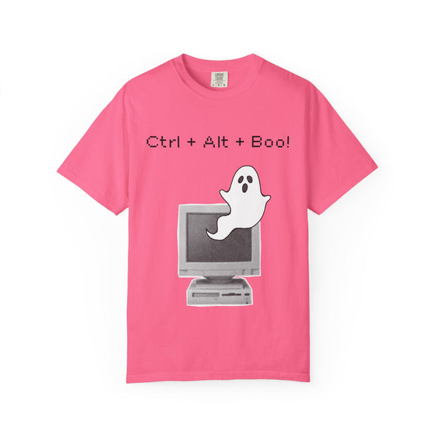 'Ctrl + Alt + Boo!' Unisex T-shirt