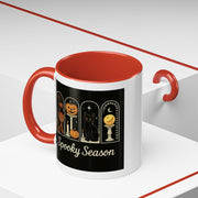 Spooky Season Doberman Accent Coffee Mug
