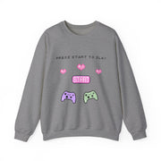 'Press Start to Slay' Unisex Crewneck Sweatshirt