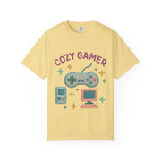 Cozy Gamer T-Shirt, Unisex Retro Gaming Tee, Video Game Lover Shirt, Perfect for Gamers, Gift for Birthdays and Holidays
