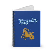 'Capricorn' Zodiac Spiral Notebook