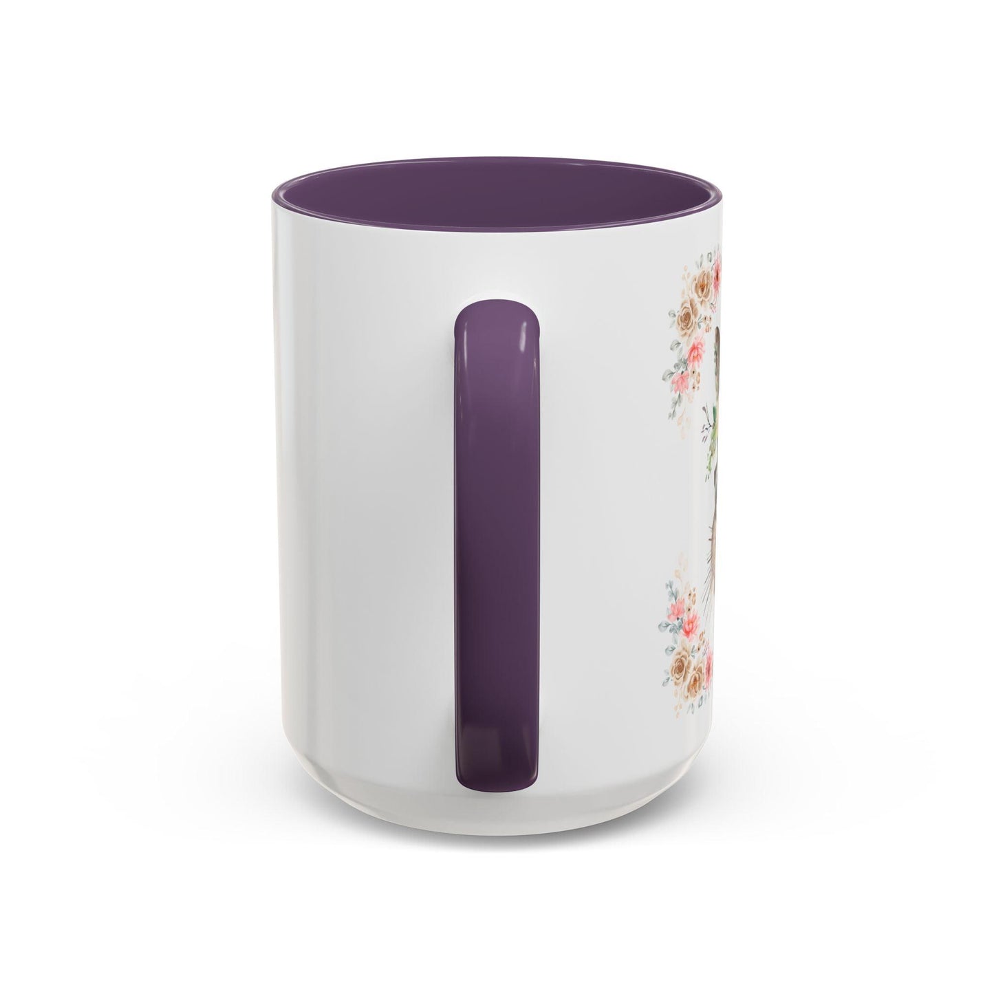 Geeky Goddess Bunny Accent Coffee Mug
