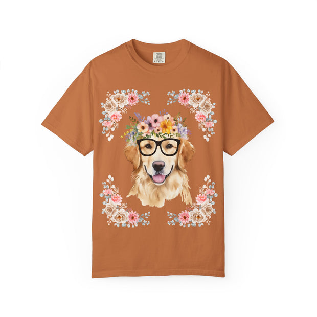 Geeky Goddess Golden Retriever Unisex T-Shirt
