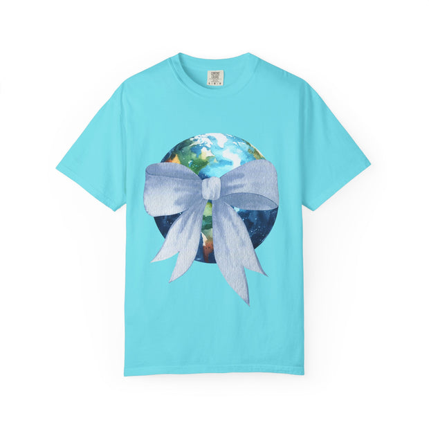 Earth Wrapped In A Bow Unisex T-Shirt