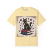 Cat and Book Lover's T-Shirt,
