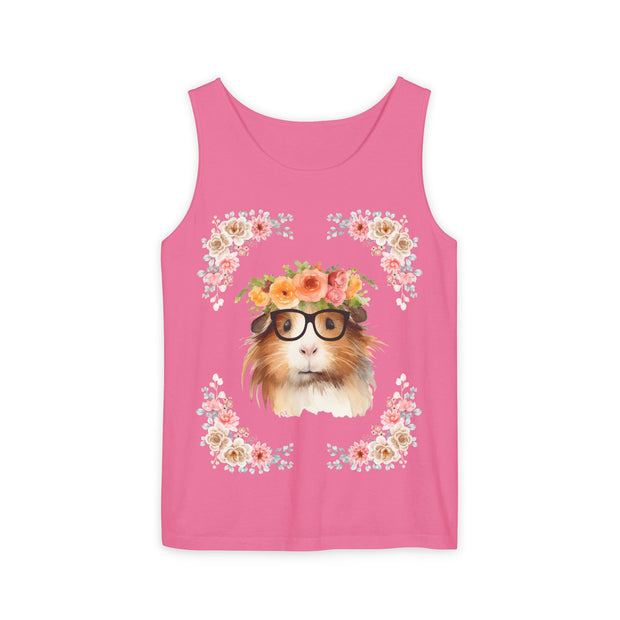 Geeky Goddess Guinea Pig Unisex Tank Top