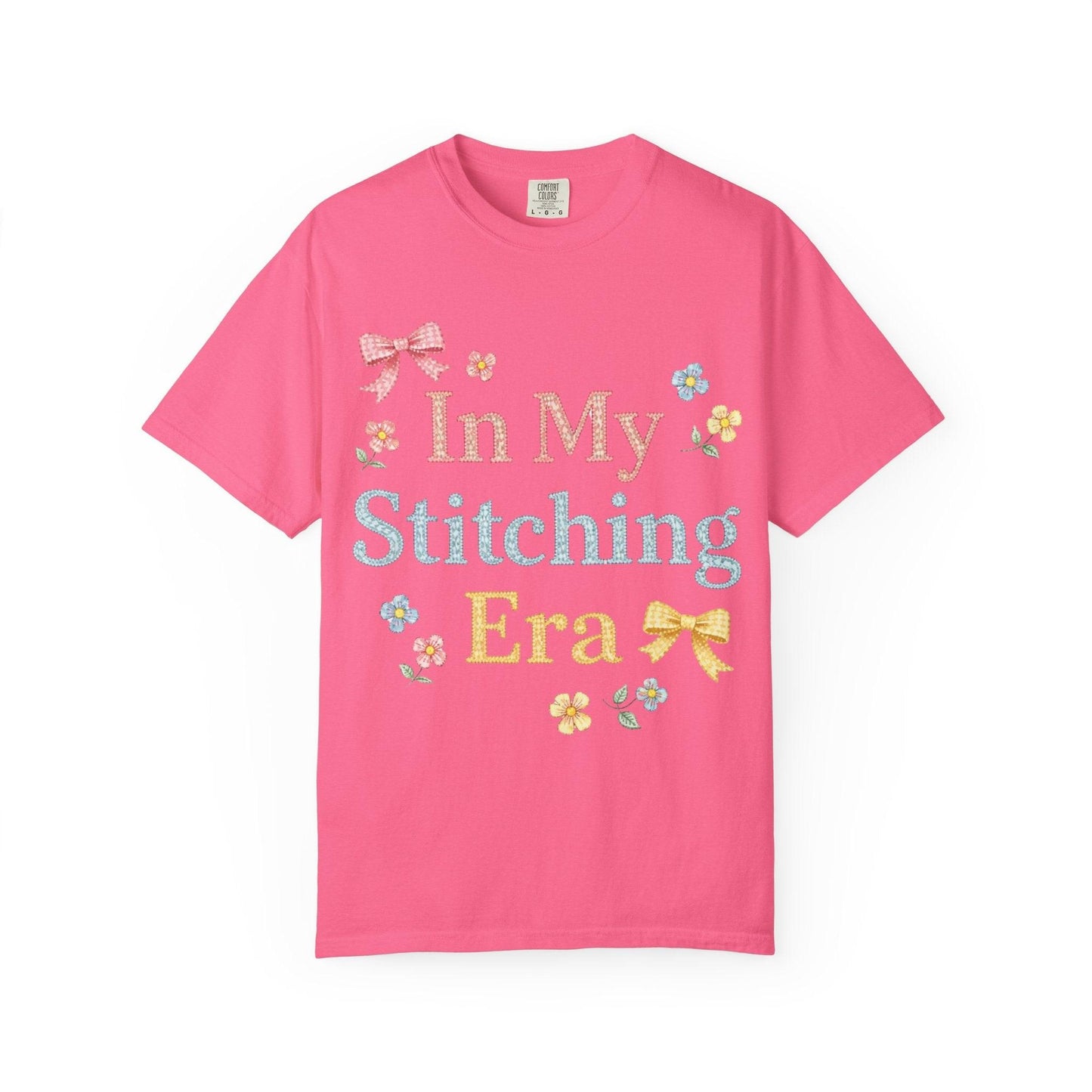 In My Stitching Era T-Shirt | Vintage Embroidery Theme