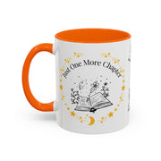 'Just One More Chapter' Accent Coffee Mug